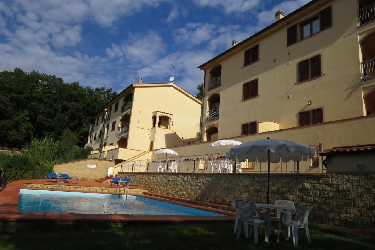Il Fico Moro Lägenhet Monteverdi Marittimo Exteriör bild