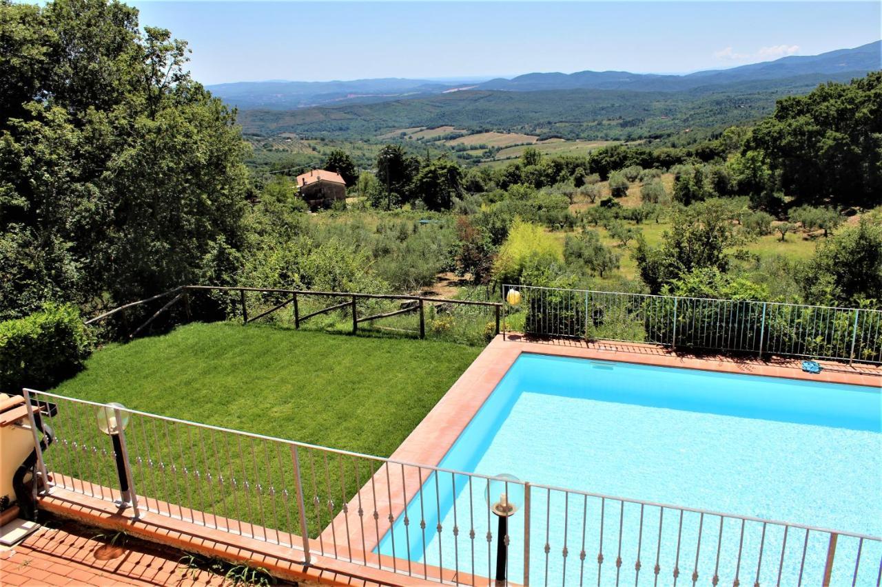 Il Fico Moro Lägenhet Monteverdi Marittimo Exteriör bild