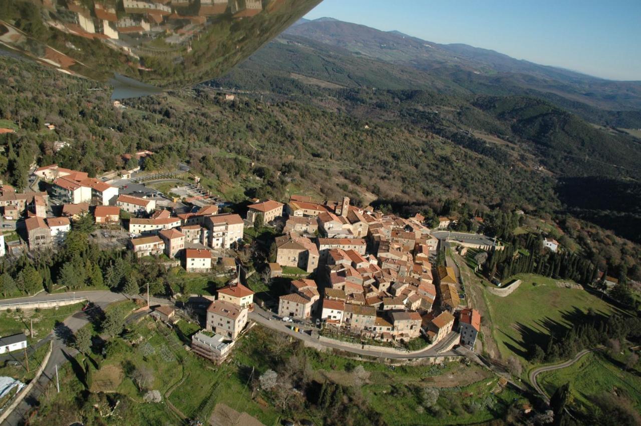 Il Fico Moro Lägenhet Monteverdi Marittimo Exteriör bild